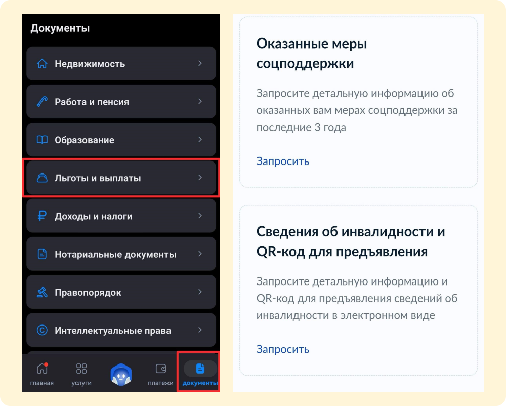 Сведения об инвалидности и QR-код для предъяления.png Сведения об инвалидности и QR-код для предъяления.png
